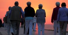 retirees sunset